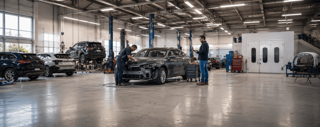 Can auto shop software reduce collision repair cycle time