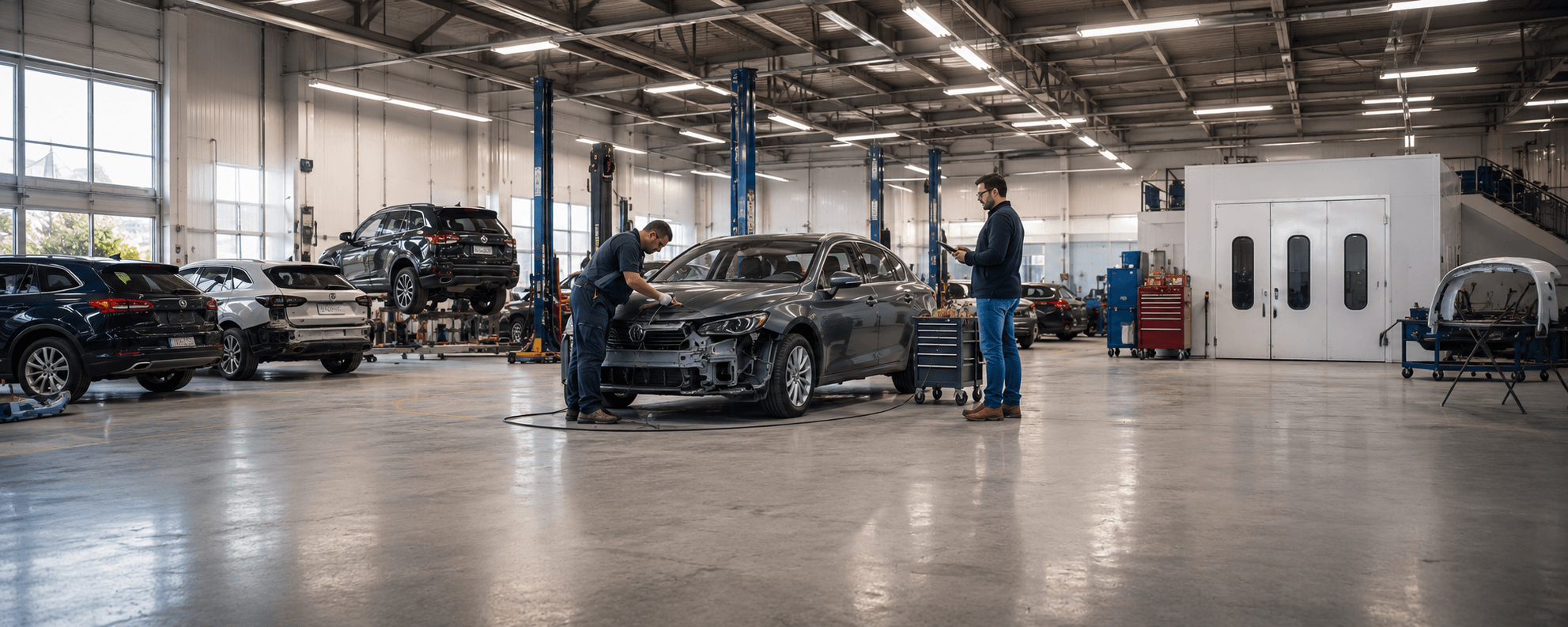 Can auto shop software reduce collision repair cycle time