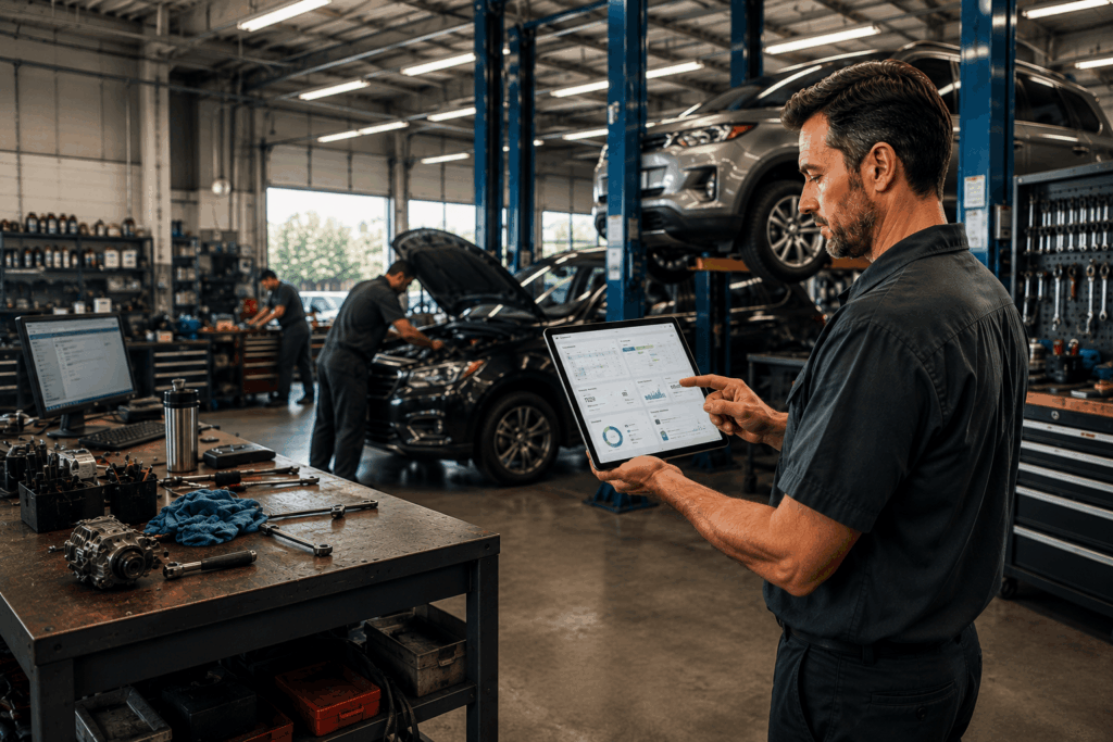 mechanic shop management software