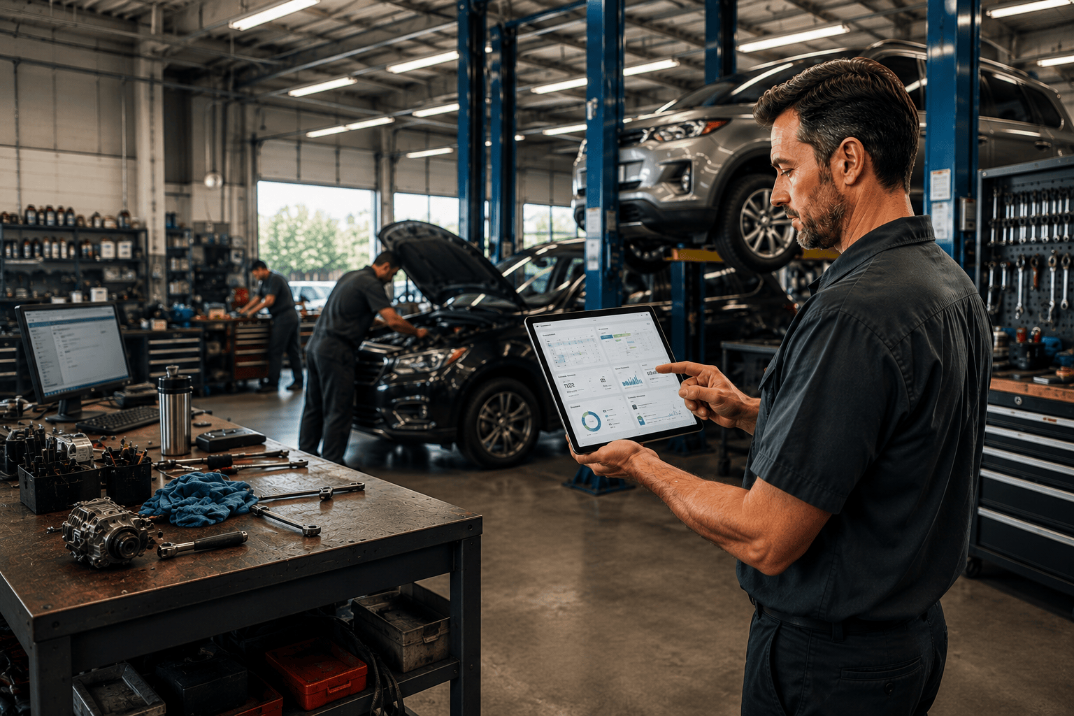 mechanic shop management software