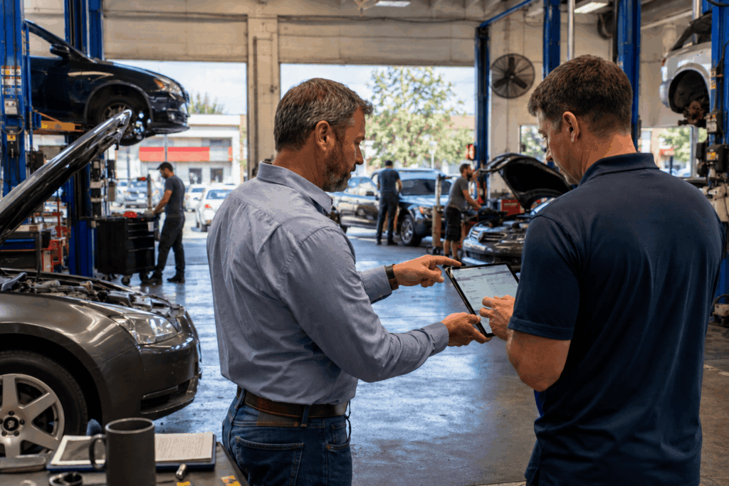 auto repair shop management software