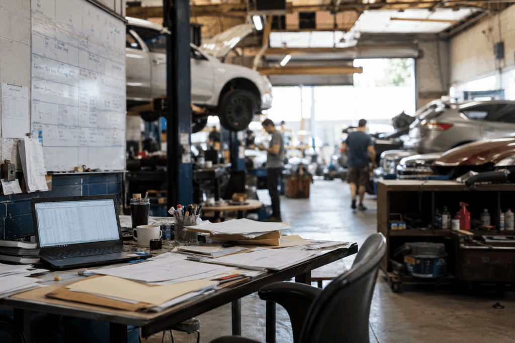repair shop management software